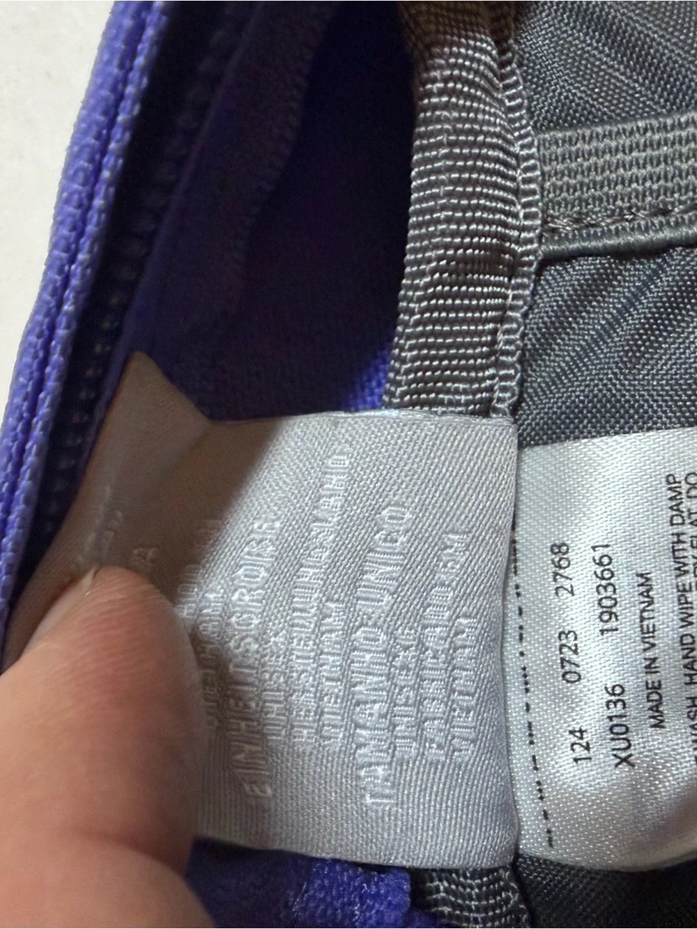 Columbia Purple Black Backpack School Travel Daypack Laptop Book Bag